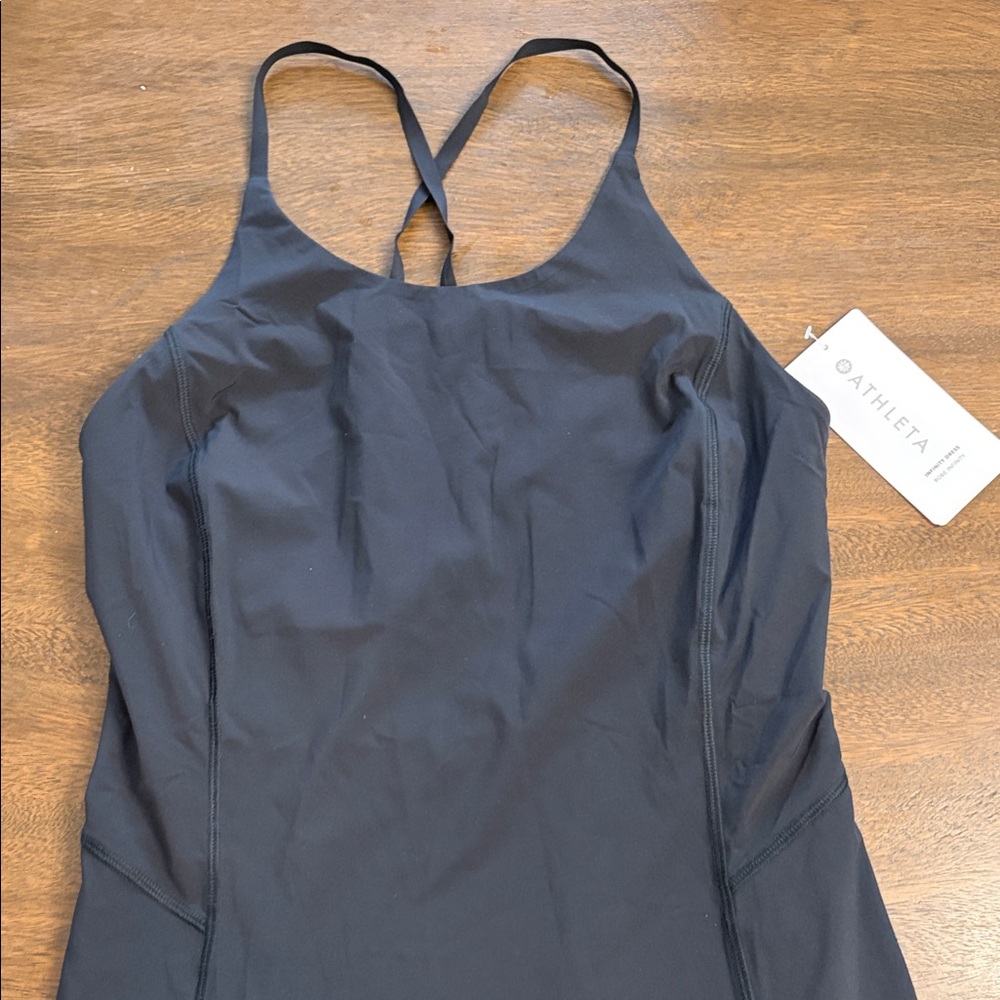 Black Small Athleta Infinity Dress NWT